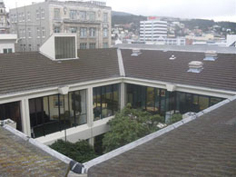 Pressed Metal Tile Before